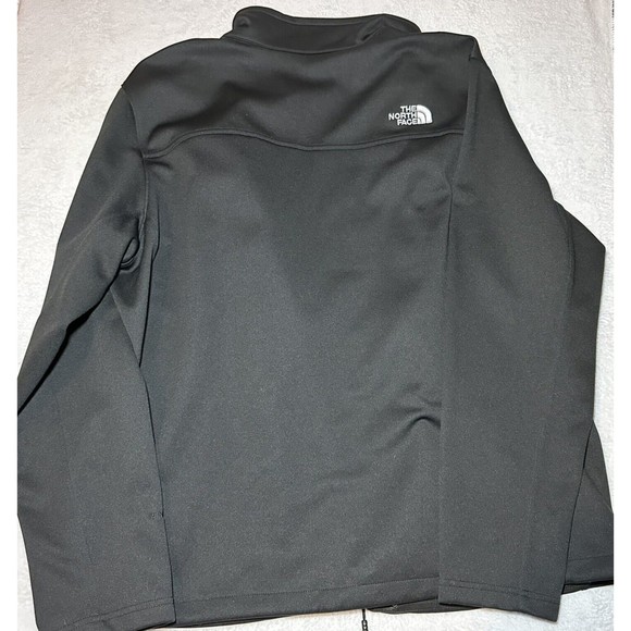 The North Face Men`s Windwall Jacket Black Softshell Full Zip Ski Hiking Sz XL - Picture 4 of 11
